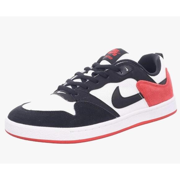Nike SB Alleyoop White/Black/ Red CJ0883-102 Sneakers Women's